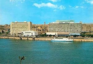 Postkarte Carte Postale 12779839 Cairo Egypt Nil Hilton Hotel