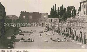 Bild des Verkufers fr Postkarte Carte Postale 72788714 Roma Rom Palatino Stadio Ruinen antike Staette zum Verkauf von Versandhandel Boeger