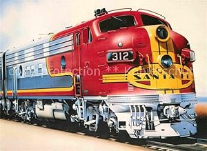 Imagen del vendedor de Postkarte Carte Postale 72785799 Eisenbahn Santa-Fe Express Eisenbahn a la venta por Versandhandel Boeger