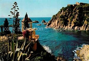 Seller image for Postkarte Carte Postale 72839423 Blanes Cala Sa Forcanero desde el Jardin Botanico Bucht Kueste Costa Br for sale by Versandhandel Boeger