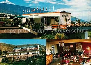 Postkarte Carte Postale 12775309 La Orotava Cafe Humboldt Blick Terrasse Gastraum Islas Canarias ...
