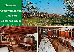 Postkarte Carte Postale 32853138 Grossweingarten Gasthaus Adler Spalt