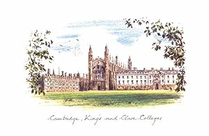 Postkarte Carte Postale 72785702 Cambridge Cambridgeshire Kings College Cambridge