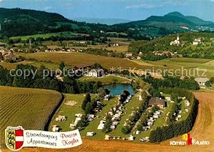 Postkarte Carte Postale 12809382 Moosburg Kaernten FKK Camping Tigringer See Pension Kogler Moosb...