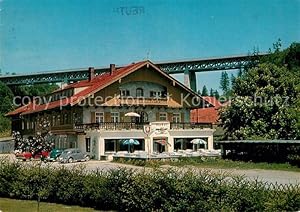 Bild des Verkufers fr Postkarte Carte Postale 32934887 Muehltal Mangfalltal Hotel Gasthof Bruckmuehle Muehltal Weyarn zum Verkauf von Versandhandel Boeger