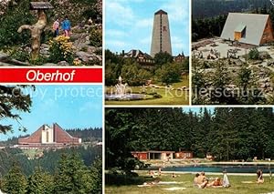 Seller image for Postkarte Carte Postale 72960986 Oberhof Thueringen Botanischer Garten Gebirgsflora FDGB Erholungsheime for sale by Versandhandel Boeger