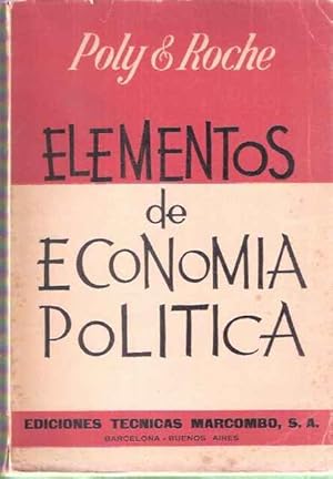 Seller image for Elementos de economa poltica for sale by SOSTIENE PEREIRA