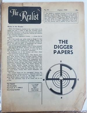 The Realist No. 81 August 1968 Issue (The Diggers)