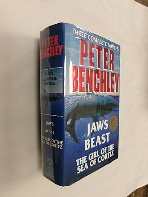 Bild des Verkufers fr Three Complete Novels: Jaws - Beast - The Girl of the Sea of Cortez zum Verkauf von Barker Books & Vintage