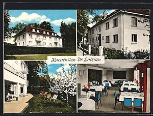 Ansichtskarte Bad Salzhausen, Kurpension Dr. Entzian, Inh. E: Kraiss, Kurstr. 23