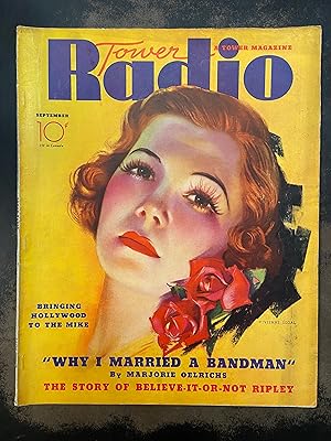 Tower Radio magazine: September 1935; Vol. 3, No. 6; Vivienne Segal