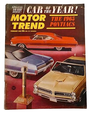 MOTOR TREND MAGAZINE FEBRUARY 1965 The 1965 Pontiac