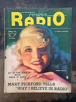 Tower Radio magazine: February 1935; Vol. 2, No. 5; Harriet Hilliard