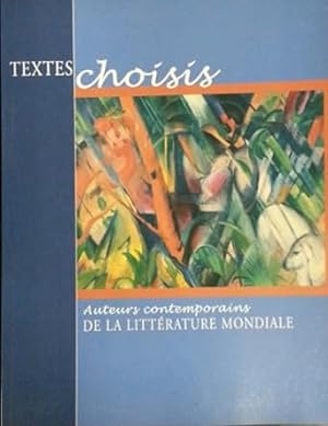 Image du vendeur pour Textes Choisis: Anthologie Litteraire 10e mis en vente par Textbook Pro