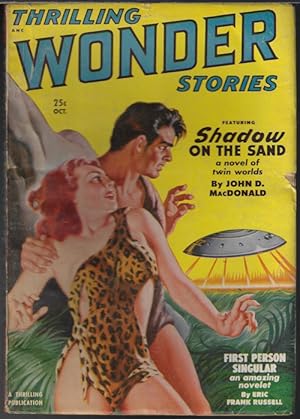 Image du vendeur pour THRILLING WONDER Stories: October, Oct. 1950 mis en vente par Books from the Crypt