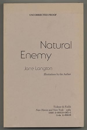 Seller image for Natural Enemy for sale by Between the Covers-Rare Books, Inc. ABAA