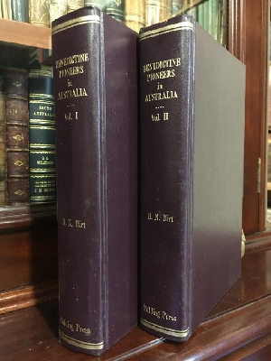 Seller image for Benedictine Pioneers In Australia, Two Volumes. for sale by Time Booksellers