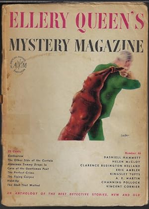 Bild des Verkufers fr ELLERY QUEEN'S Mystery Magazine: September, Sept. 1947 zum Verkauf von Books from the Crypt