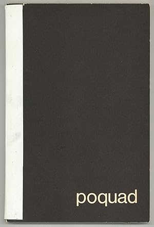 Bild des Verkufers fr Poquad zum Verkauf von Between the Covers-Rare Books, Inc. ABAA