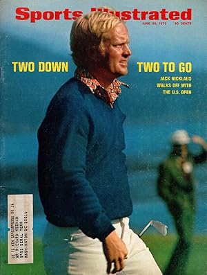 Immagine del venditore per Sports Illustrated Magazine, June 26, 1972 (Vol. 36, No. 26) (Jack Nicklaus) venduto da Birkitt's Books