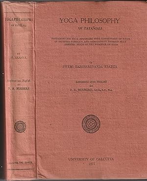Seller image for Yoga philosophy of Patajali : containing his yoga aphorisms, with commentary of Vyasa in original Sanskrit and annotations thereon, with copious hints on the practice of yoga for sale by MODLITBOOKS