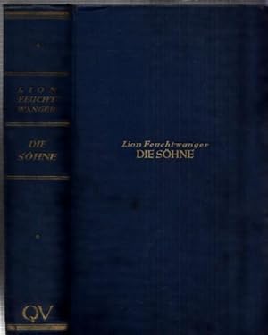 Die Söhne - Roman (= Gesammelte Werke, vierter Band - der Romantrilogie ' Josephus ' zweiter Band).