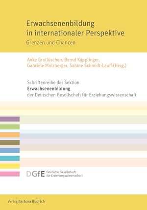 Seller image for Erwachsenenbildung in internationaler Perspektive Grenzen und Chancen for sale by Bunt Buchhandlung GmbH