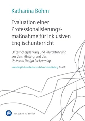 Evaluation einer Professionalisierungsmaßnahme für inklusiven Englischunterricht Unterrichtsplanu...