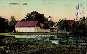 Ansichtskarte / Postkarte Paide Weissenstein Estland, Ortspartie