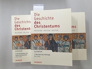 Bild des Verkufers fr Die Geschichte des Christentums; Teil: Altertum : zum Verkauf von Versand-Antiquariat Konrad von Agris e.K.