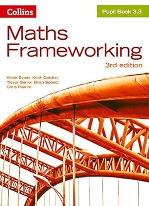 Immagine del venditore per KS3 Maths Pupil Book 3.3 (Maths Frameworking) venduto da WeBuyBooks 2