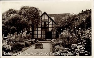 Ansichtskarte / Postkarte Stratford upon Avon Warwickshire England, Shakespeares Geburtsort