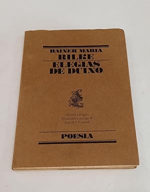 Seller image for Elegias de duino. for sale by ARREBATO LIBROS