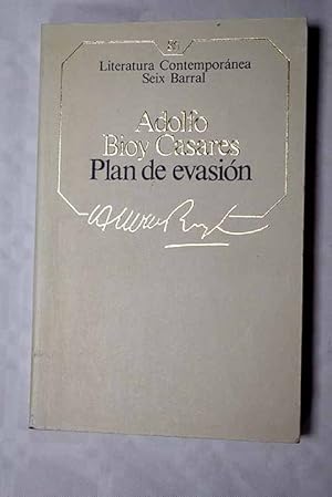 Seller image for Plan de evasin for sale by Alcan Libros