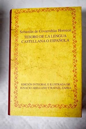 Seller image for Tesoro de la lengua castellana o espaola for sale by Alcan Libros