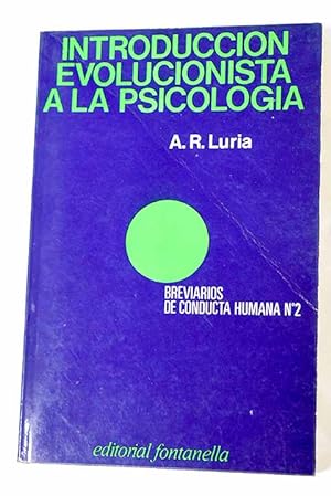 Seller image for Introduccin evolucionista a la psicologa for sale by Alcan Libros