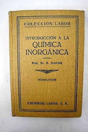 Imagen del vendedor de Introduccin a la qumica inorgnica a la venta por Alcan Libros