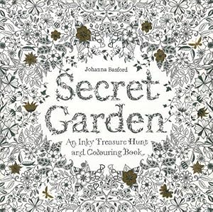 Bild des Verkufers fr Secret Garden: An Inky Treasure Hunt and Colouring Book: 1 zum Verkauf von WeBuyBooks