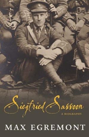 Bild des Verkufers fr Siegfried Sassoon: A Biography zum Verkauf von WeBuyBooks
