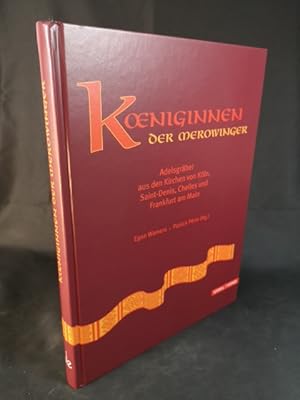 Bild des Verkufers fr Kniginnen der Merowinger Adelsgrber aus den Kirchen von Kln, Saint-Denis, Chelles und Frankfurt am Main ; ein deutsch-franzsisches Ausstellungsprojekt des Archologischen Museums Frankfurt, des Muse d'Archologie Nationale in Saint-Germain-en-Laye in Zusammenarbeit mit der Domschatzkammer Kln ; [Ausstellung in Frankfurt am Main: 10. November 2012 bis 24. Februar 2013 ; Ausstellung in Kln: 8. Mrz bis 26. Mai 2013] zum Verkauf von ANTIQUARIAT Franke BRUDDENBOOKS