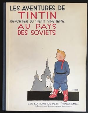 Bild des Verkufers fr Les Aventures de Tintin reporter du petit "Vingtime" au Pays des Soviets. zum Verkauf von Antiquariat Im Seefeld / Ernst Jetzer