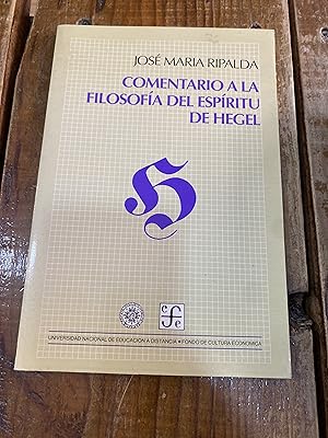 Imagen del vendedor de Comentario a la filosofa del espritu de Hegel, 1805 - 06 (Spanish Edition) a la venta por Trfico de Libros Lavapies