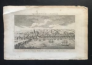 Perspective View of Newcastle upon Tyne in Northumberland