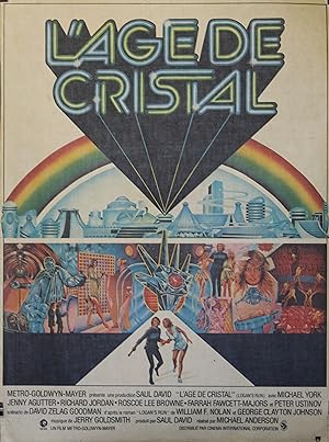 "L'AGE DE CRISTAL (LOGAN'S RUN)" Réalisé par Michael ANDERSON en 1976 avec Michael YORK, Jenny AG...
