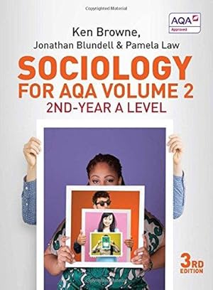Image du vendeur pour Sociology for AQA Volume 2: 2nd-Year A Level, 3rd Edition mis en vente par WeBuyBooks