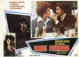 "AMORES PROHIBIDOS" Réalisé par Sergio VEJAR en 1976 avec Fernando ALLENDE, Ana MARTIN / Affiche ...