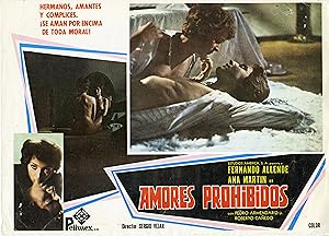 "AMORES PROHIBIDOS" Réalisé par Sergio VEJAR en 1976 avec Fernando ALLENDE, Ana MARTIN / Affiche ...