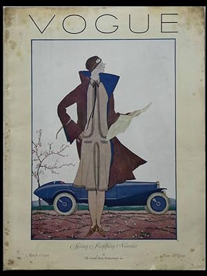 VOGUE MARCH 15, 1926 - GEORGES LEPAPE, EDWARD STEICHEIN, CHANEL, LANVIN