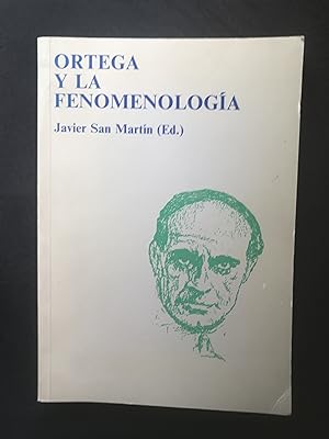 Seller image for Ortega y la fenomenologia for sale by Vrtigo Libros
