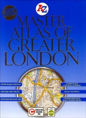 Seller image for London Master Atlas (case bound) (A-Z Street Atlas) for sale by WeBuyBooks 2